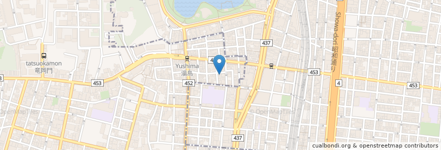 Mapa de ubicacion de ヒステリカ en Japão, Tóquio, 台東区.