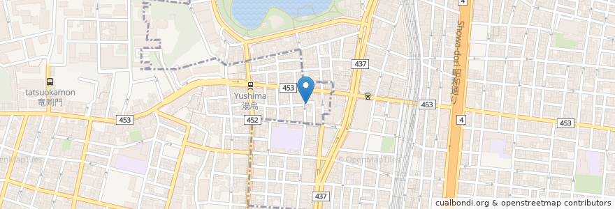 Mapa de ubicacion de Together en 일본, 도쿄도, 다이토구.