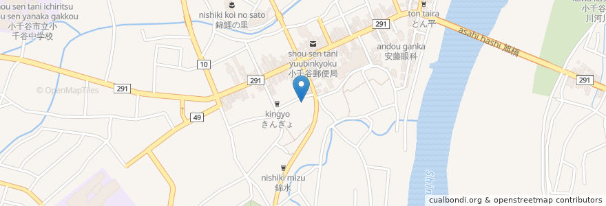 Mapa de ubicacion de わたや en اليابان, 新潟県, 小千谷市.