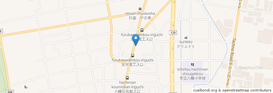 Mapa de ubicacion de 平塚信用金庫 en 日本, 神奈川縣, 平塚市.