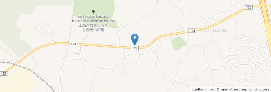 Mapa de ubicacion de 火門拉麺 en Japon, Préfecture D'Ibaraki, 土浦市.