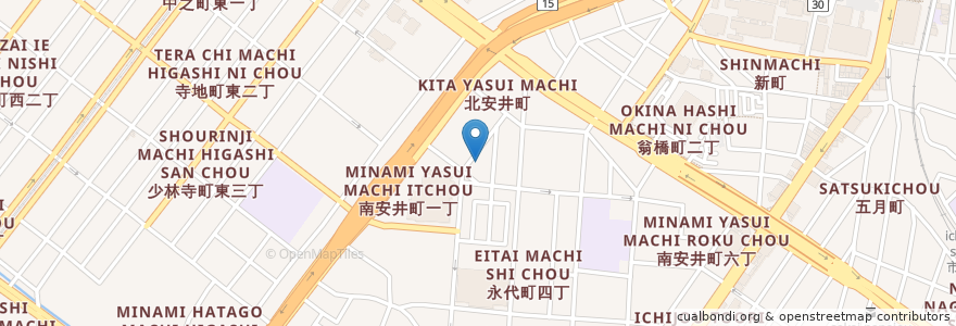 Mapa de ubicacion de かっぽう しん en Giappone, Prefettura Di Osaka, 堺市, 堺区.