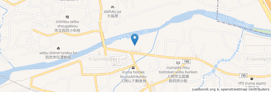 Mapa de ubicacion de 文化創造アトリエ アミーゴ en Japon, Préfecture De Saitama, 入間市.