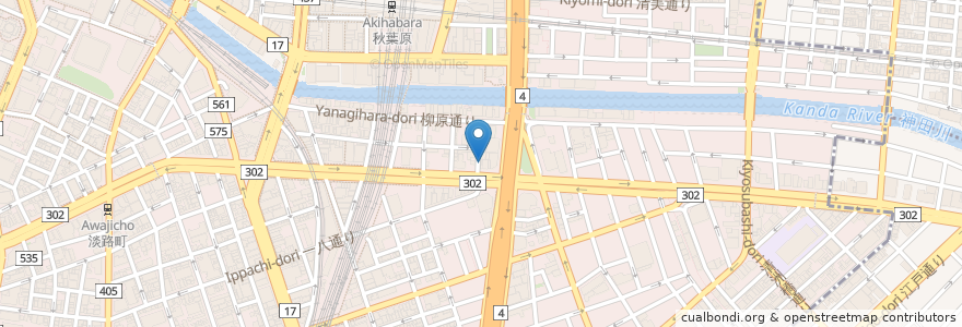 Mapa de ubicacion de 大塚歯科 en Jepun, 東京都, 千代田区.