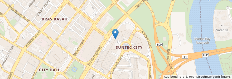 Mapa de ubicacion de PasarBella @Suntec en Singapore, Central.