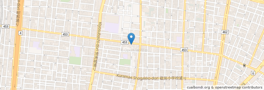Mapa de ubicacion de しんわ薬局 en 日本, 東京都, 台東区.