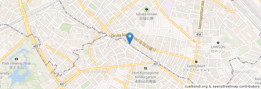 Mapa de ubicacion de 小出医院 en 日本, 東京都.