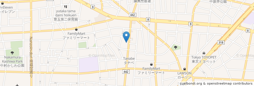 Mapa de ubicacion de FishGround en Jepun, 東京都, 練馬区.