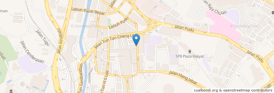Mapa de ubicacion de Johnny's Stall en Malaisie, Selangor, Kuala Lumpur.