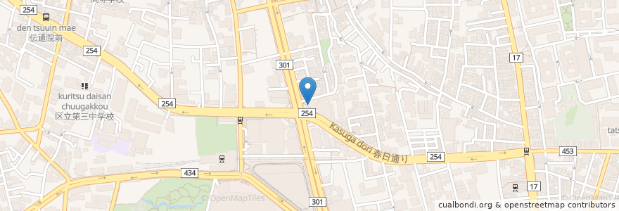 Mapa de ubicacion de Social Cafe Sign Me en اليابان, 東京都, 文京区.