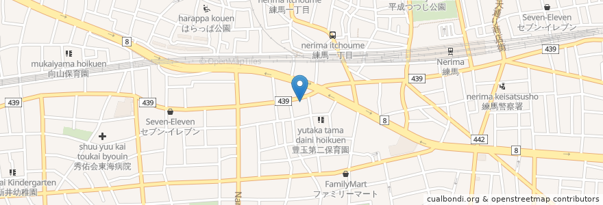 Mapa de ubicacion de ニッポンレンタカー en 일본, 도쿄도, 練馬区.