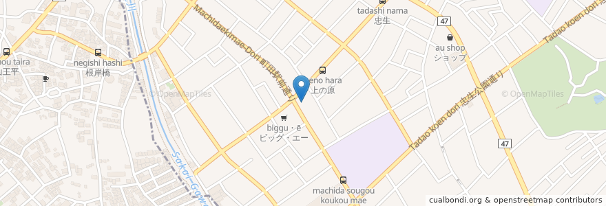 Mapa de ubicacion de ENEOS en 일본, 도쿄도, 町田市.