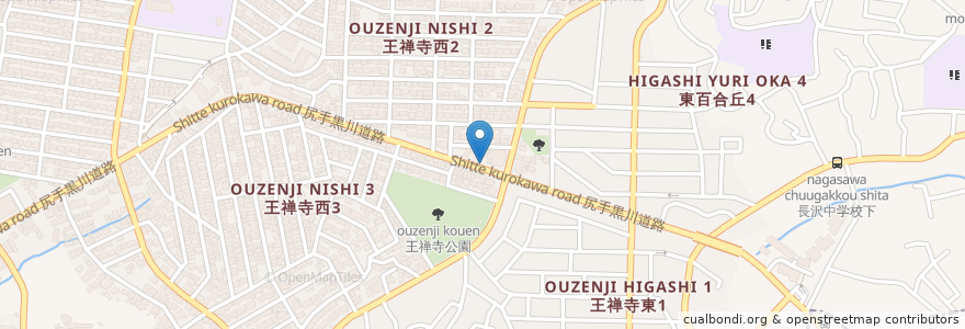 Mapa de ubicacion de ENEOS en 日本, 神奈川縣, 川崎市, 麻生区.