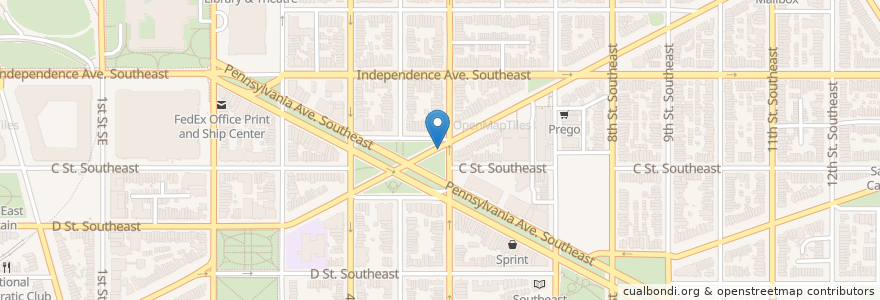 Mapa de ubicacion de Zipcar en Vereinigte Staaten Von Amerika, Washington, D.C., Washington.