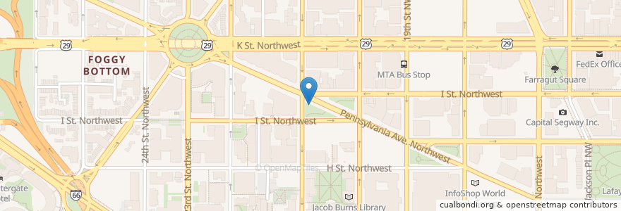 Mapa de ubicacion de Zipcar en Соединённые Штаты Америки, Вашингтон, Washington.