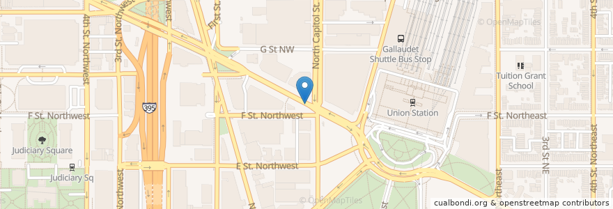 Mapa de ubicacion de Zipcar en États-Unis D'Amérique, Washington, Washington.