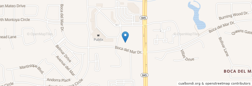 Mapa de ubicacion de Paris Bakers en United States, Florida, Palm Beach County.