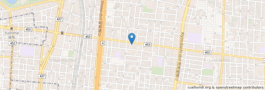 Mapa de ubicacion de 泰進堂薬舗 en 日本, 东京都/東京都, 台東区.