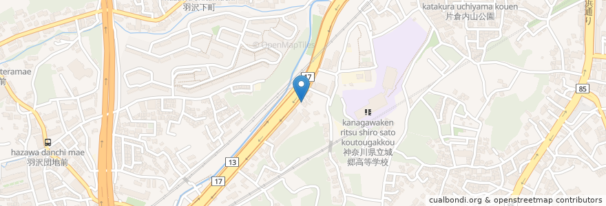 Mapa de ubicacion de ゼネラル en 日本, 神奈川県, 横浜市, 神奈川区.
