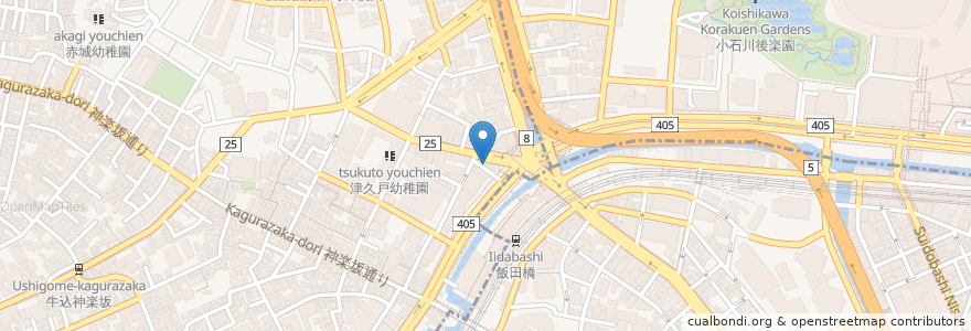 Mapa de ubicacion de 竹内歯科クリニック en Japon, Tokyo.