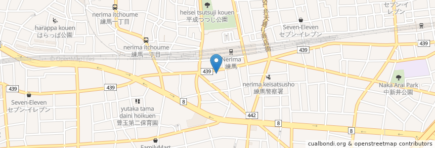 Mapa de ubicacion de OCEAN SLOT TOWER en Japon, Tokyo, 練馬区.