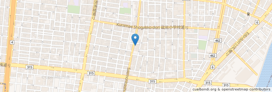 Mapa de ubicacion de すずきペットクリニック en ژاپن, 東京都, 台東区.