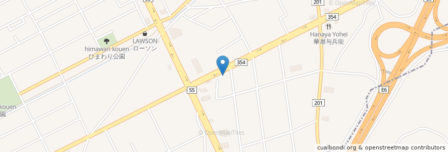 Mapa de ubicacion de 極味噌本舗 en 日本, 茨城県, 筑波市.