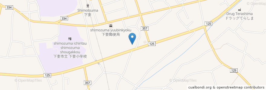 Mapa de ubicacion de よし喜 en Japon, Préfecture D'Ibaraki, 下妻市.