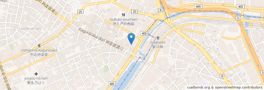 Mapa de ubicacion de のら猫 珠 en Japão, Tóquio.