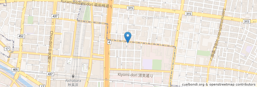 Mapa de ubicacion de イツミ薬局 en Japão, Tóquio.