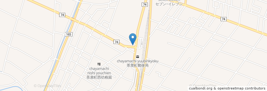 Mapa de ubicacion de ピザカリフォルニア en اليابان, 岡山県, 倉敷市.