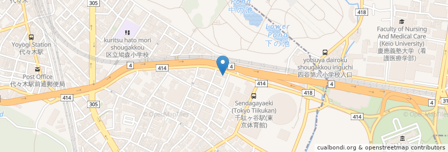 Mapa de ubicacion de ルノアール en Giappone, Tokyo, Shibuya.