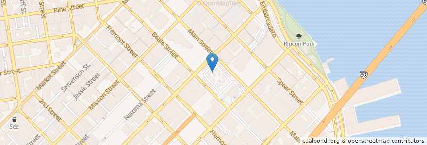 Mapa de ubicacion de Security Office en Vereinigte Staaten Von Amerika, Kalifornien, San Francisco, San Francisco.