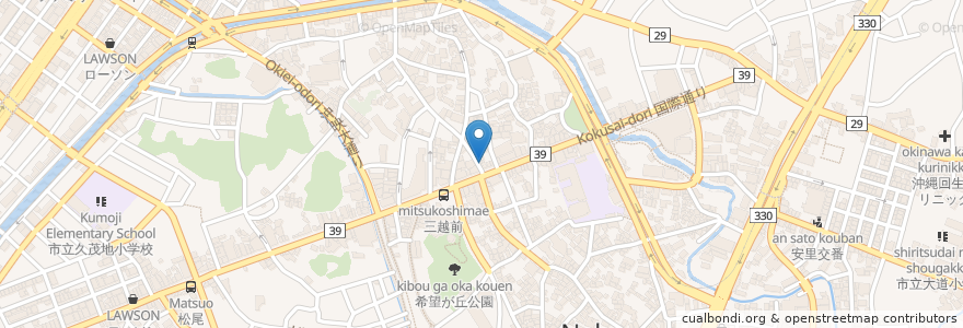 Mapa de ubicacion de Firenze en Jepun, 沖縄県, 那覇市.