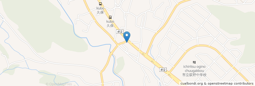Mapa de ubicacion de 住友内科医院 en اليابان, كاناغاوا, 厚木市.