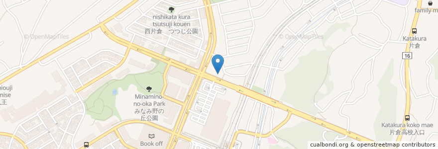 Mapa de ubicacion de ITTO個別指導学院八王子みなみ野校 en 일본, 도쿄도, 八王子市.