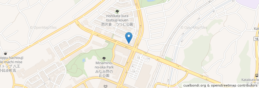 Mapa de ubicacion de 富士森内科みなみ野クリニック en 日本, 東京都, 八王子市.