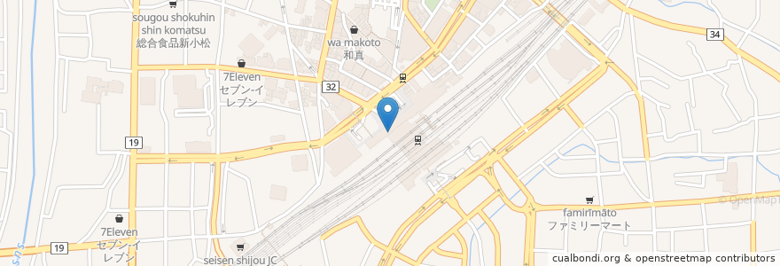 Mapa de ubicacion de グリル・ザ・ブッチャーNAGANO en Japan, Präfektur Nagano, 長野市.