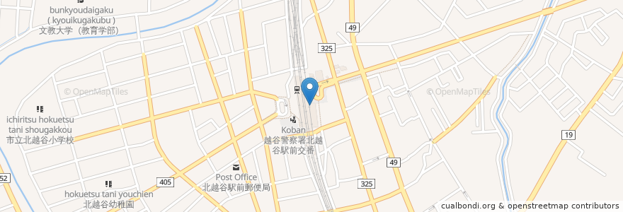 Mapa de ubicacion de ITALIAN TOMATO Cafe Jr. en Japan, 埼玉県, 越谷市.