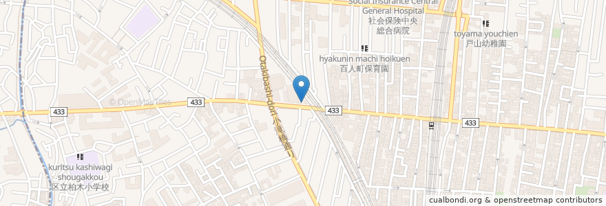 Mapa de ubicacion de 張亮麻辣烫 en 日本, 東京都, 新宿区.
