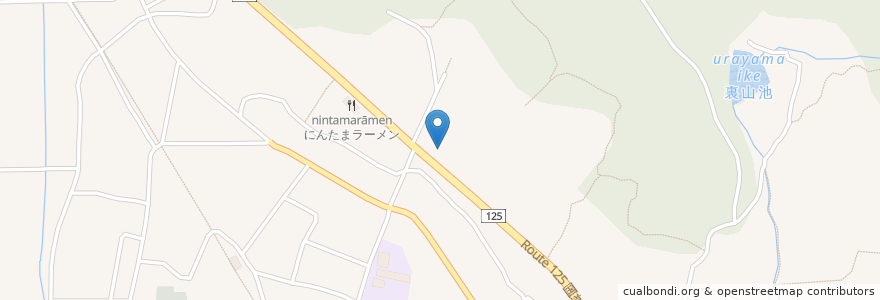 Mapa de ubicacion de ラーメン逆流 en Jepun, 茨城県, つくば市.