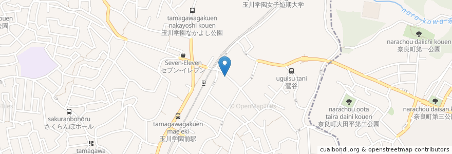 Mapa de ubicacion de ティールーム ファイン・エステート en Japão, Tóquio, 町田市.