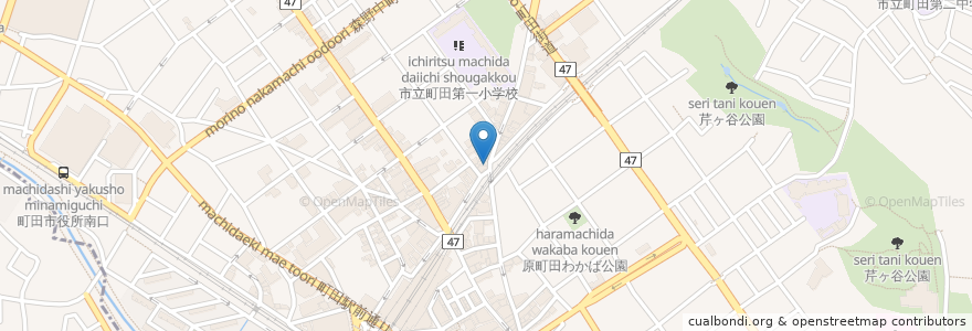 Mapa de ubicacion de 晩杯屋 町田店 en Giappone, Tokyo, 町田市.