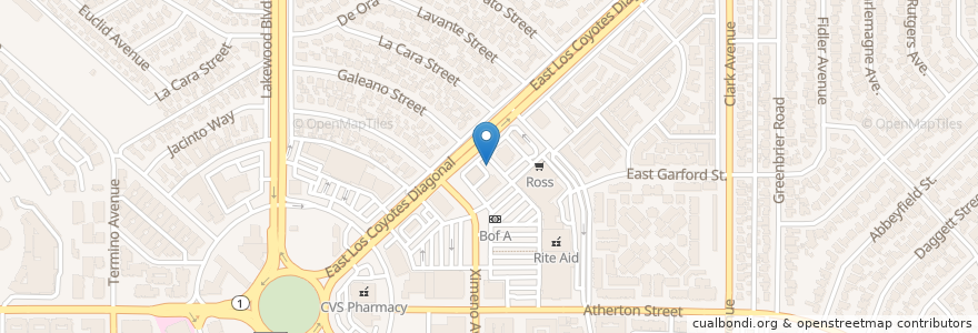 Mapa de ubicacion de HD Orthodontics en Verenigde Staten, Californië, Los Angeles County, Long Beach.