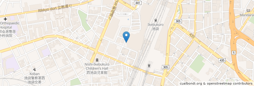 Mapa de ubicacion de Gelato Pique Café en Japan, Tokyo, Toshima.