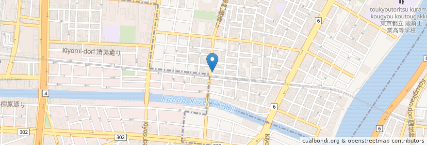 Mapa de ubicacion de 須田歯科クリニック en Giappone, Tokyo.