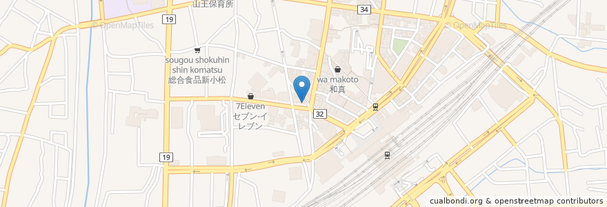 Mapa de ubicacion de ほろ屋 en Japan, Nagano Prefecture, Nagano.