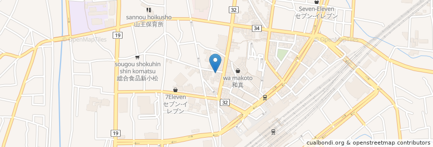 Mapa de ubicacion de BOSSA en Jepun, 長野県, 長野市.