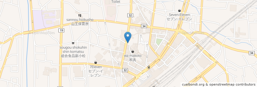 Mapa de ubicacion de 串酒場 やあ en 日本, 長野県, 長野市.