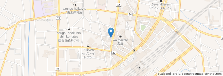 Mapa de ubicacion de なから en Japan, Präfektur Nagano, 長野市.